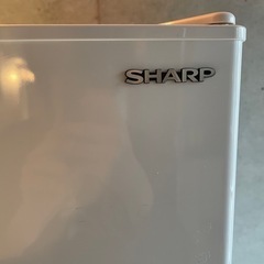【成約済み】臭い/不具合無し SHARP ノンフロン冷蔵庫 冷凍庫 2段 家庭用 美品