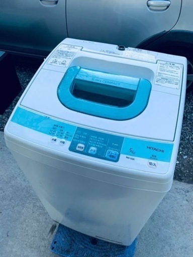 ET1534番⭐️日立電気洗濯機⭐️