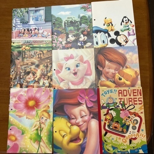 ディズニーキャラクター　ノート
