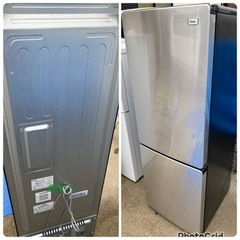 2019年製🌷 ハイアール JR-XP2NF173F-XK 冷蔵庫 URBAN CAFE SERIES ステンレスブラック [2ドア /右開きタイプ /173L](0329c)