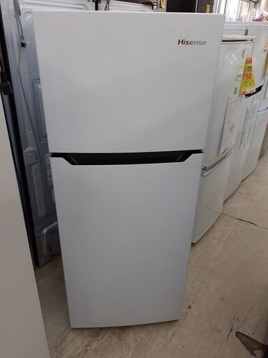 【即日発送】 ID:G986529　ハイセンス　２ドア冷凍冷蔵庫１２０L 冷蔵庫