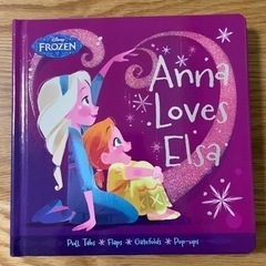 Anna Loves Elsa アナと雪の女王　仕掛け絵本　洋書