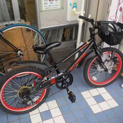 ID015499　子供用自転車（６段ギア）