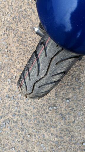 ホンダ ライブディオZX仕様 タイヤ前後新品 50ccの原付 ホンダ ライブ