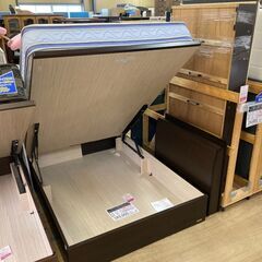 愛品倶楽部柏店】フランスベッド 跳ね上げフレーム ダブルベッド 