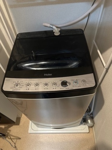 Haierの洗濯機です