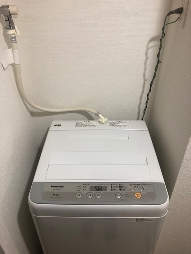 【値下げしました】Panasonic 洗濯機　5kg
