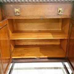 英国アンティーク｜虎斑｜サイドボード