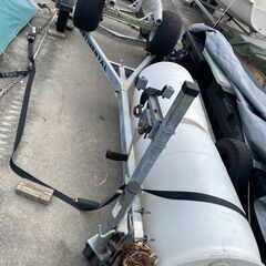 商談中　小型ボート用　トレーラー書類無し　錆あり現状 価格ダウン