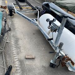 商談中　小型ボート用　トレーラー書類無し　錆あり現状 価格ダウン