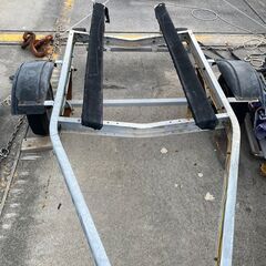 商談中　小型ボート用　トレーラー書類無し　錆あり現状 価格ダウン
