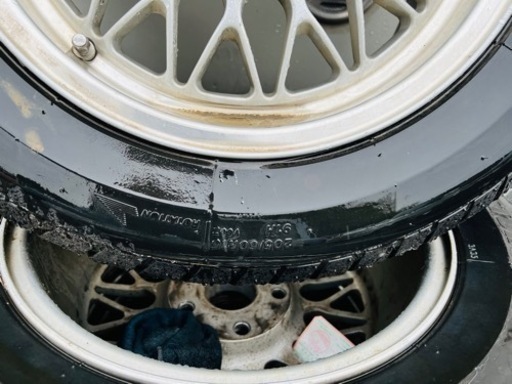 BBS 15インチタイヤ　中古　4本