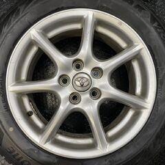 【BS BLIZZAK VRX2 215/60R17】スタッドレス【トヨタ 50エスティマ 純正ホイール 17インチ 7J5HPCD114.3+50】19年製　(TD929)クレジットカード QRコード決済可能