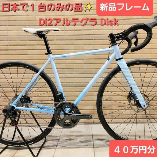 ディスクロードバイク 新品フレーム 日本で1台のみのデザイン