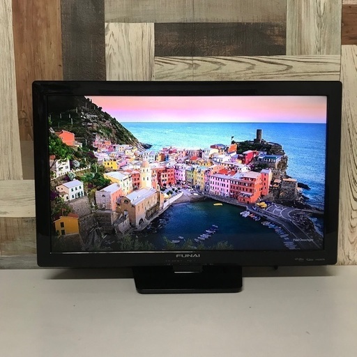 即日受渡❣️フナイ24型液晶TV録画機能付き9750円