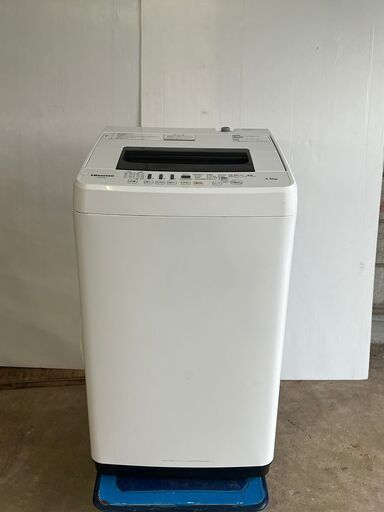 ハイセンス 4．5kg全自動洗濯機  HW-E4501　お近くなら無料配達いたします　2017年製