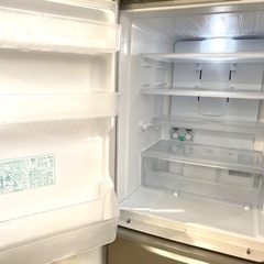 SHARP どっちもドア 3ドア 冷蔵庫 SJ-W351D-S 350L 中古