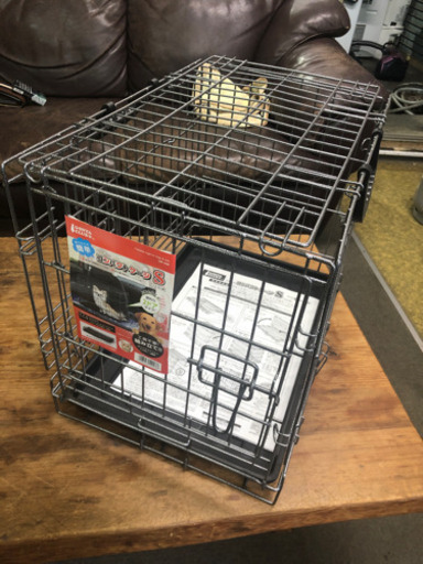 407b マルカン畳めるコンパクトペットケージS 犬猫用 DP-440
