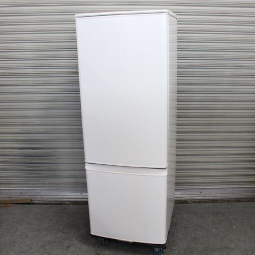 T910)【良品】三菱 2ドア 2022年製 168L 耐熱 トップテーブル 間冷式 2ドア冷蔵庫 MITSUBISHI 冷凍 冷蔵