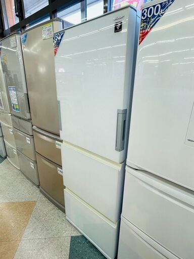 SHARP(シャープ) どっちもドア360L冷蔵庫  定価￥115,000 プラズマクラスター搭載 2017年 SJ-GW35C 7071