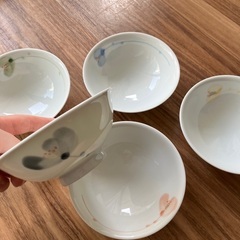 白山陶器　茶碗5個セット