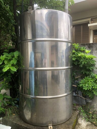 決まりました。49.000円 稼働中の水圧モーターと大型ステンレス水