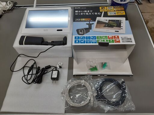 ELPA防犯カメラ中古品CMS-H1001 ELPA防犯カメラ中古品CMS-H1001