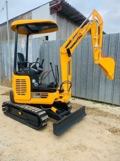KOMATSU コマツ PC18MR-3 ★2013年★857h ミニユンボ油圧ショベル 可変脚 マルチ付 配管付 ゴムパッド,バッテリー新品