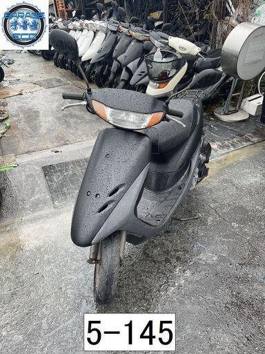 お取引頂きました。初期不良対応車両です♪　愛知県公安委員会登録業者(オートバイ商)☆GARAGE-ECO千音寺☆軽整備＆点検済み☆ライブディオAF34マッドブラック　5-145名古屋市中川区より!!