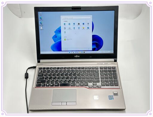 送料無料 保証付 日本製 15.6型 ノートパソコン 富士通 H760 中古良品 第6世代 Core i5 8GB 無線 NVIDIA Bluetooth Windows11 Office