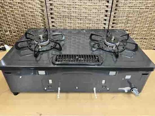 LPガス ガステーブル 2021年製 幅59cm IC-S87K-1L パロマ 水無 