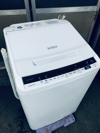 ♦️EJ1538番 HITACHI 全自動電気洗濯機 【2020年製】