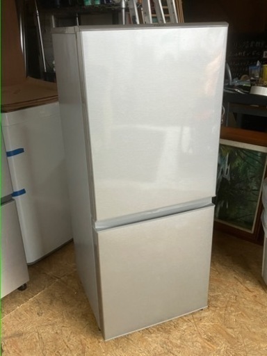市内配送無料！  アクア 2021年製 2ドア冷凍冷蔵庫 AQR-13M 右開き AQUA 下段冷凍庫