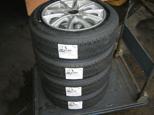 取付対応】155/65R14 ブリジストン 新品タイヤ&中古アルミセット ...