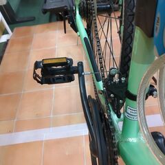 LMH05　あさひ自転車　Asahi　ROOTS　L21　SR700S　パールライトグリーン　クロスバイク