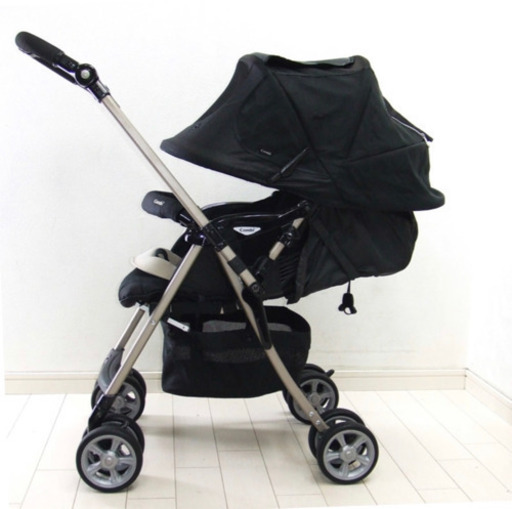 コンビ ベビーカー 美品　グランパセオ LZ-600 combi 1カ月～3歳 両対面式 大型幌