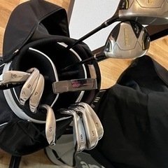 ゴルフセット　バッグ　練習用バッグ　ポロシャツ　サンバイザー
