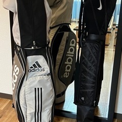 ゴルフセット　バッグ　練習用バッグ　ポロシャツ　サンバイザー