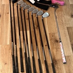 ゴルフセット　バッグ　練習用バッグ　ポロシャツ　サンバイザー