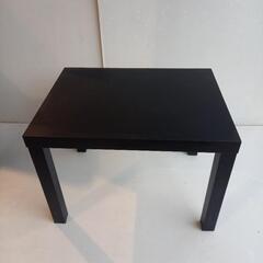 ☆木製　軽い簡易シンプルテーブル　黒☆