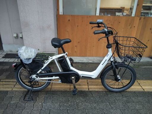 [Panasonic] GYUTTO ANNYS(ギュットアニーズ)20吋 電動アシスト自転車 13.2Ahバッテリー＋充電器＋キー2本付き(ホワイト)
