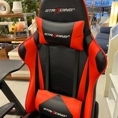 ゲーミングチェア　赤　GTRACING