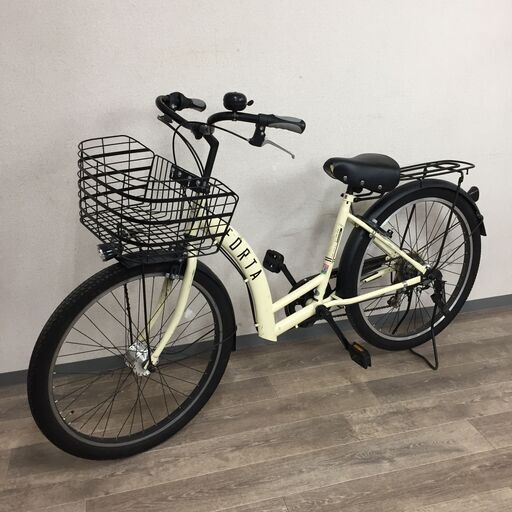 26インチ 自転車 SAKAMOTO TECHNO サカモトテクノ FORTA ビーチクルーザー 6段変速 菊NS