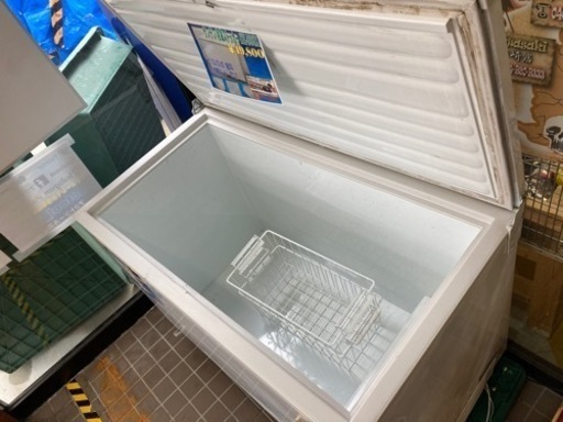 ◇サンデン 冷凍ストッカー SH－500XB 単相100V 500L W1350×D730×H900㎜◇入口