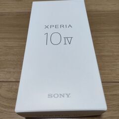 Xperia10Ⅳ 新品 White