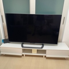 オフホワイト　テレビ台　〜65V 