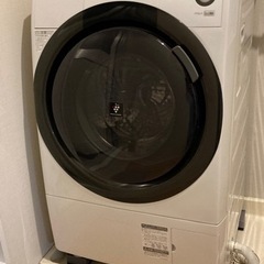 【引取り限定】シャープ　ドラム洗濯機ジャンク