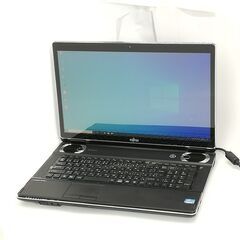 新品SSD テレビ観賞 17.3型 ノートパソコン 富士通 NH77/ED 中古良品