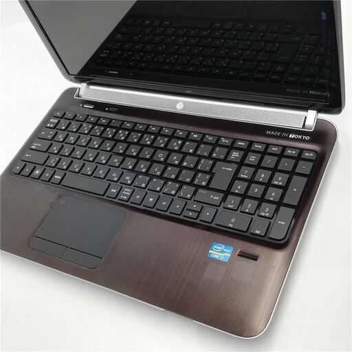 新品SSD 15.6型 茶色 ノートパソコン HP Pavilion dv6 中古良品 Core