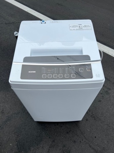 決まりました♻️全自動電気洗濯機㊗️安心保証あり6キロ2021年製配達設置可能
